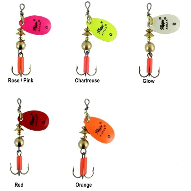 Mepps Aglia Fluo Str 0 - 2,5 Gram Spinner