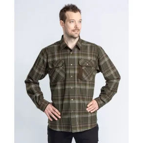 Pinewood Cornwall Skjorte Herre Pine Green
