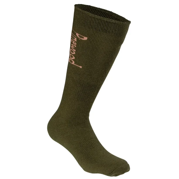 Pinewood Hunters Long Jagtstrømper Moss Green 