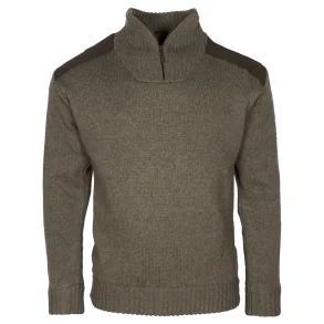Pinewood New Stormy Vindtæt Sweater Brown Mellange 