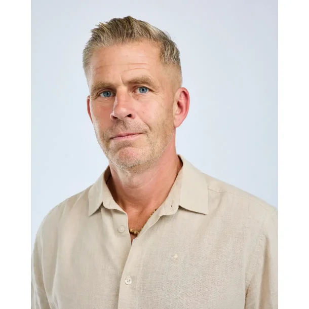 Pinewood V�rnamo Hemp Mix Kort�rmet Skjorte Herre Beige