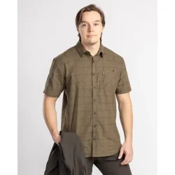 Pinewood V&auml;rnamo Hemp Herre Skjorte Green