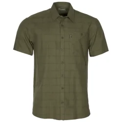 Pinewood V&auml;rnamo Hemp Herre Skjorte Green