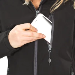 Trespass Bela II Softshell Jakke Dame Sort 