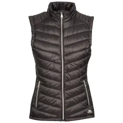 Trespass Elanora Vatteret Vest Dame Sort