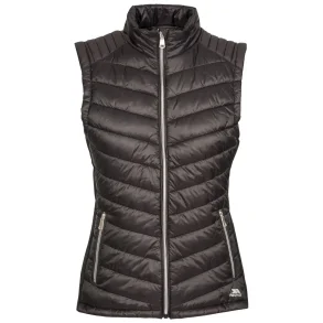 Trespass Elanora Vatteret Vest Dame Sort