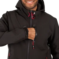 Trespass Marlon Softshell Herre Jakke Sort