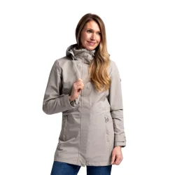 Trespass Pavlina Vandt�t Dame Jakke Oat Milk