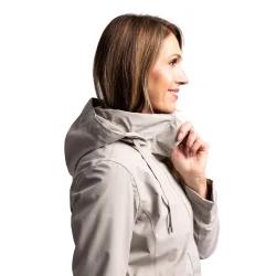 Trespass Pavlina Vandt�t Dame Jakke Oat Milk