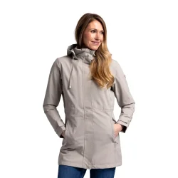 Trespass Pavlina Vandt�t Dame Jakke Oat Milk