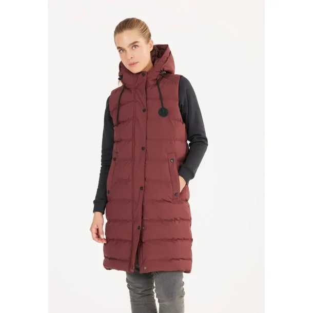 Weather Report Chief W Long Puffer Dame vest Port