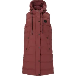 Weather Report Chief W Long Puffer Dame vest Port