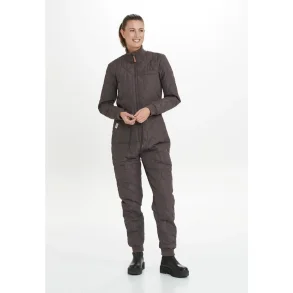 Weather Report Vidda Quilted Jumpsuit Dame Shale Mud