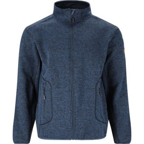 Whistler Sampton Melange Herre Fleecetrøje Dark Denim