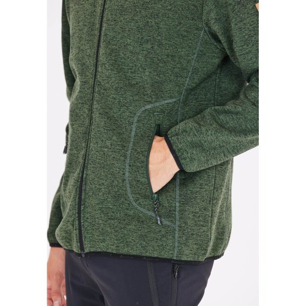 Whistler Sampton Melange Herre Fleecetrje Deep Forest