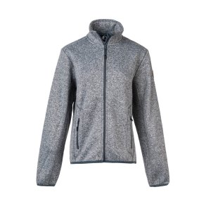 Whistler Samani Melange Dame Fleecetrøje Light Grey