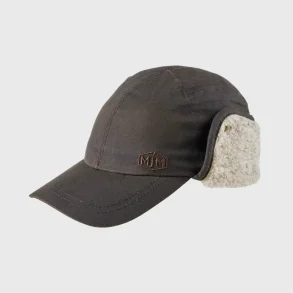 MJM Zwolle Oilskin Kasket M/ørevarmer