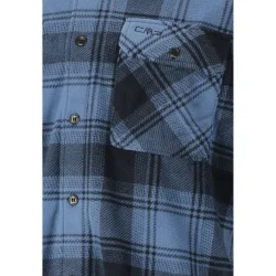 CMP Fleeceskjorte herre Bluestone