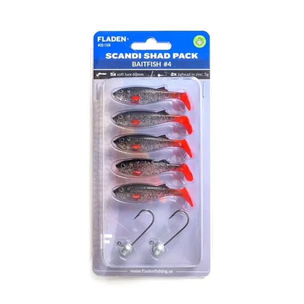 Fladen Maxximus Scandi Shad 6 cm - 5 gr