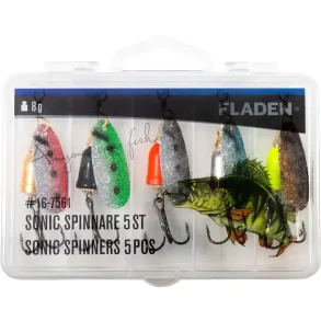 Fladen Sonic 8 G Spinnersortiment 5-Pak