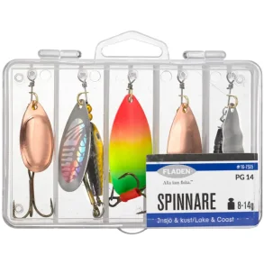 Fladen Spinnersortiment 8-14 Gr 5-pak 