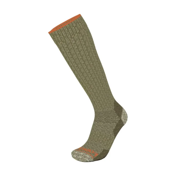 Gateway1 Ultra Kneehigh Merino Sock Olive Melange