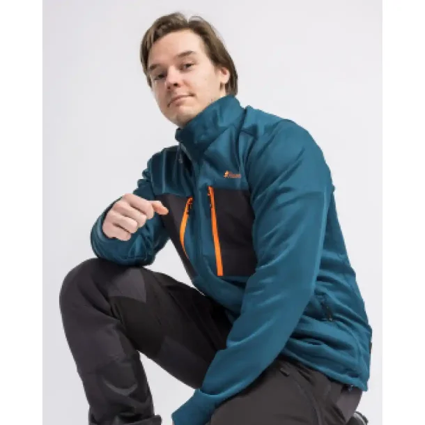 Pinewood Abisko Power Fleecejakke Herre D.Atlantic Blue