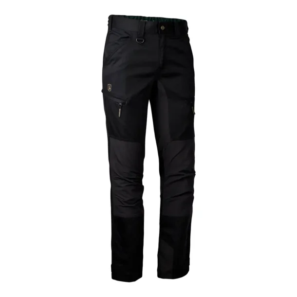 Deerhunter Rogaland Stretch Trousers kontrast Sort