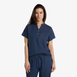 Tuxer Abigail H�r Bluse Dame Navy Blue