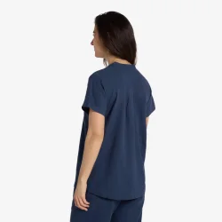 Tuxer Abigail H�r Bluse Dame Navy Blue