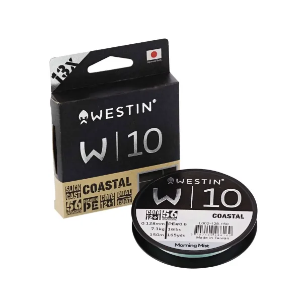 Westin W10 13 Braid Coastal Fletline Morning Mist 150 Meter 