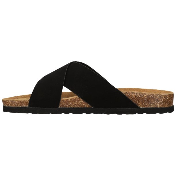 Cruz Musoni Dame Cork Sandal Black