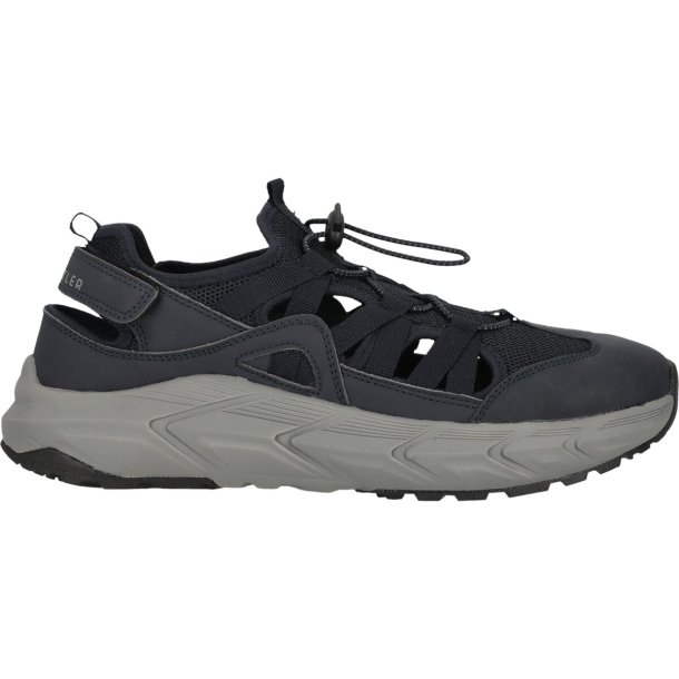 Leofric Lukket Sandal Herre Navy