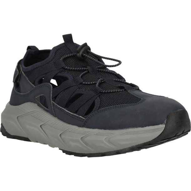 Leofric Lukket Sandal Herre Navy