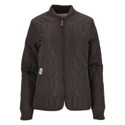 Weather Report Piper W Quilted Damejakke Shale Mud