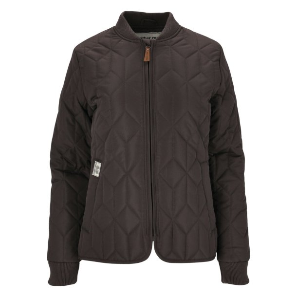 Weather Report Piper W Quilted Damejakke Shale Mud