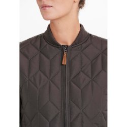 Weather Report Piper W Quilted Damejakke Shale Mud