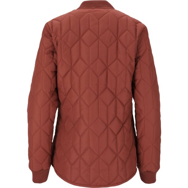 Weather Report Piper W Quilted Damejakke Henna