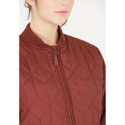 Weather Report Piper W Quilted Damejakke Henna