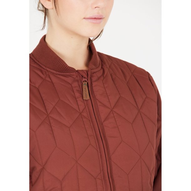 Weather Report Piper W Quilted Damejakke Henna