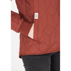 Weather Report Piper W Quilted Damejakke Henna